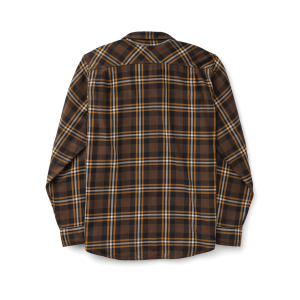 Alternative view of Scout Shirt - Brown/black/gold Plaid