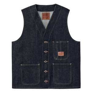 Workshop Denim Vest - Dark Indigo