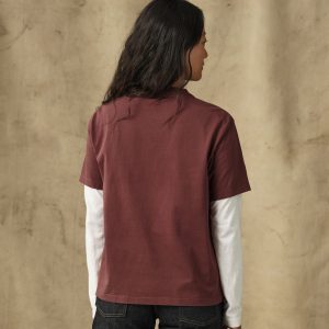 Alternative view of Women's Short Sleeve Pocket Tee - Loam Brown