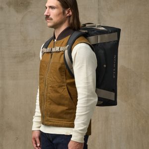Alternative view of All-weather 40l Duffle - Black / Covert