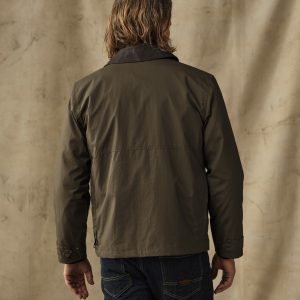 Alternative view of Dry Wax Short Field Jacket - Burnt Olive
