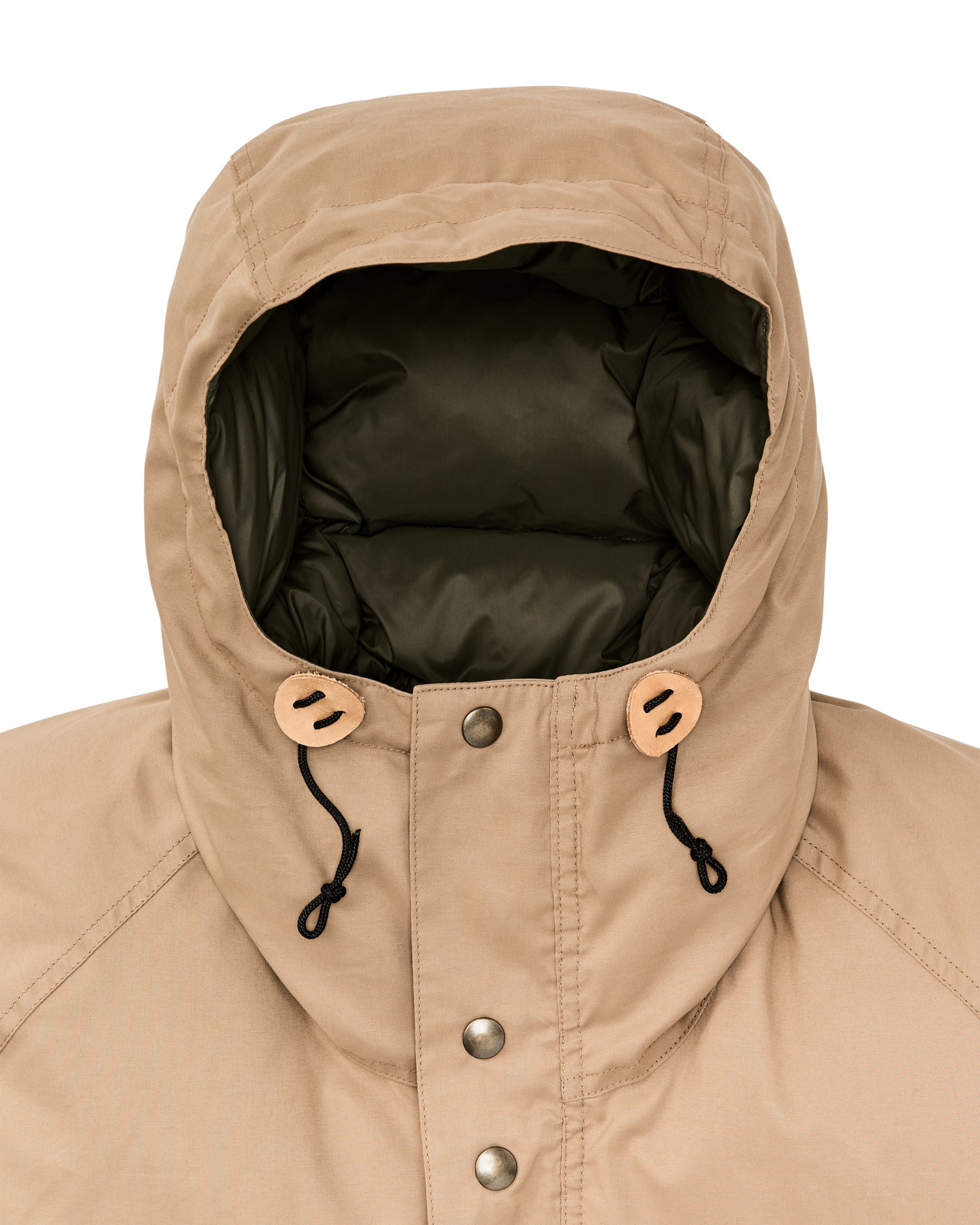 Filson X Crescent Down Works Parka - Dark Tan / Tan - Image 14