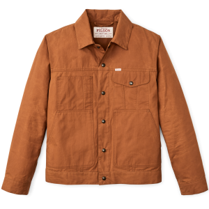 Dry Wax Short Cruiser Jacket - Bourbon