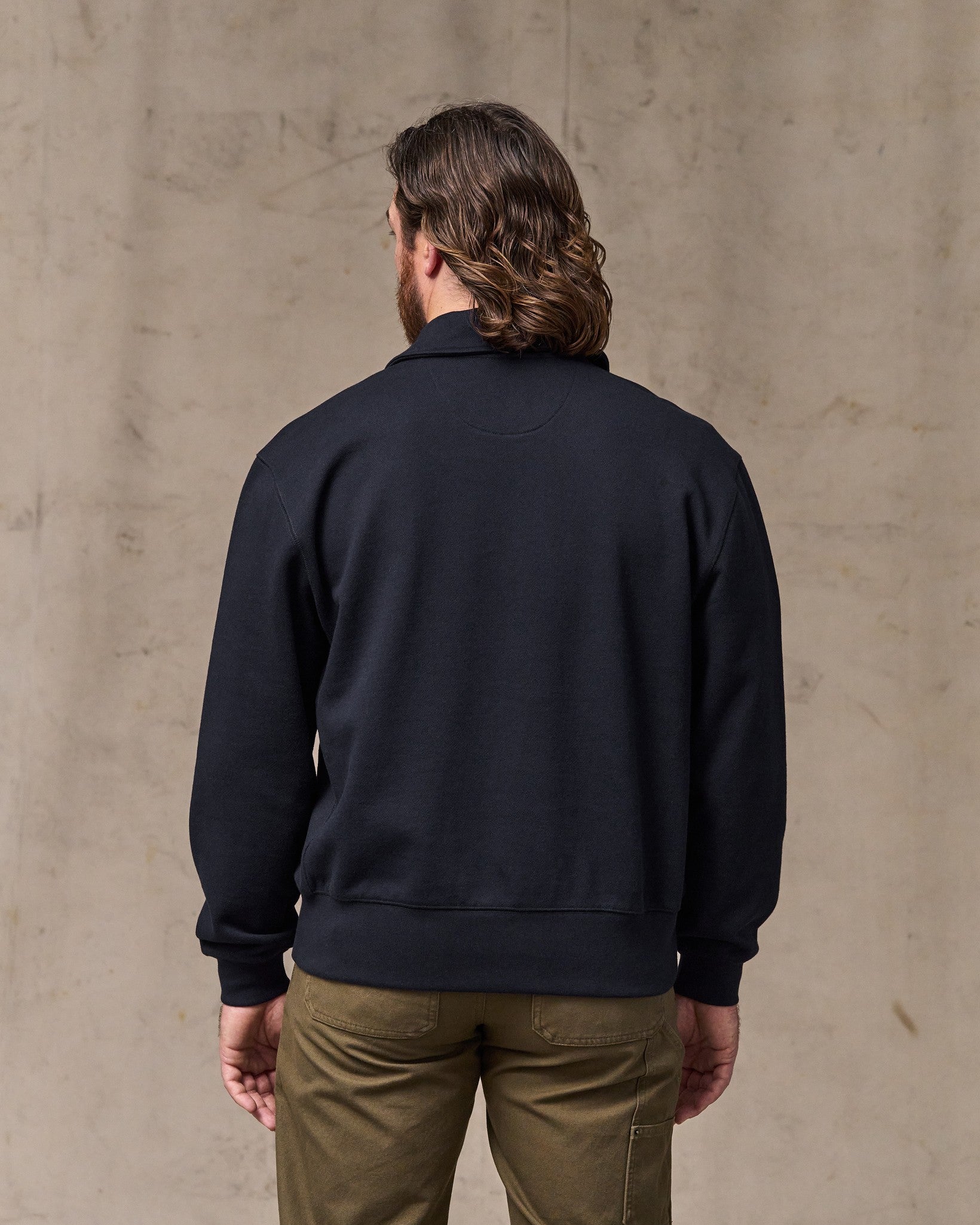 14-oz. Heritage Fleece Quarter Zip - Dark Indigo - Image 2