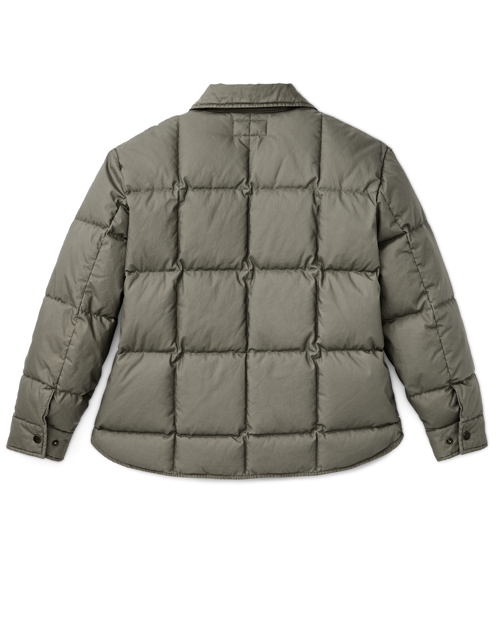Women's Heritage Cotton Down Jacket - Smokey Olive - Image 6