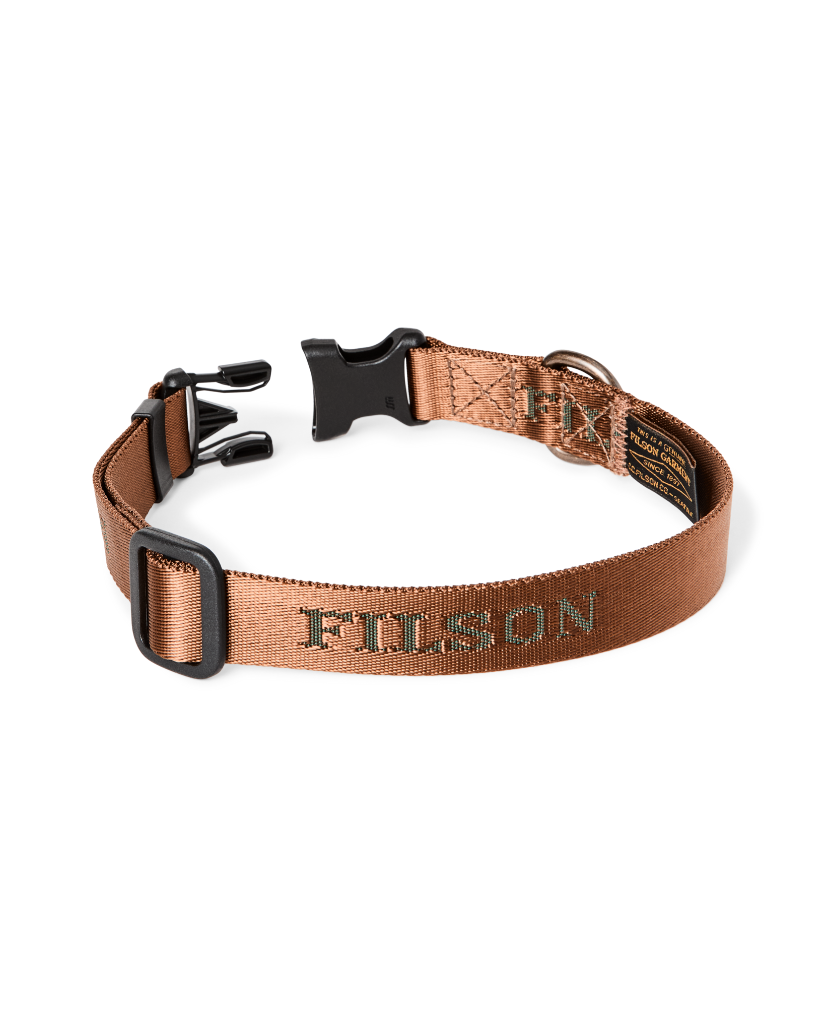 Nylon Dog Collar - Whiskey - Image 2