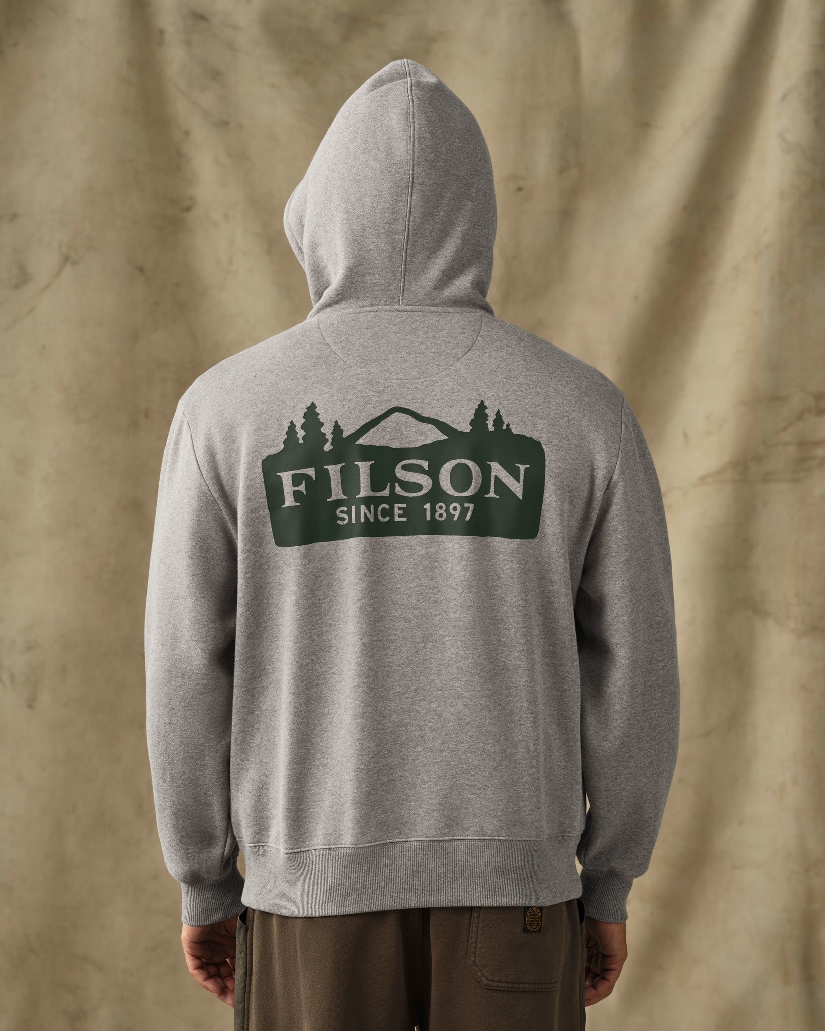 Scenic Graphic Hoodie - Vintage Heather Gray - Image 2
