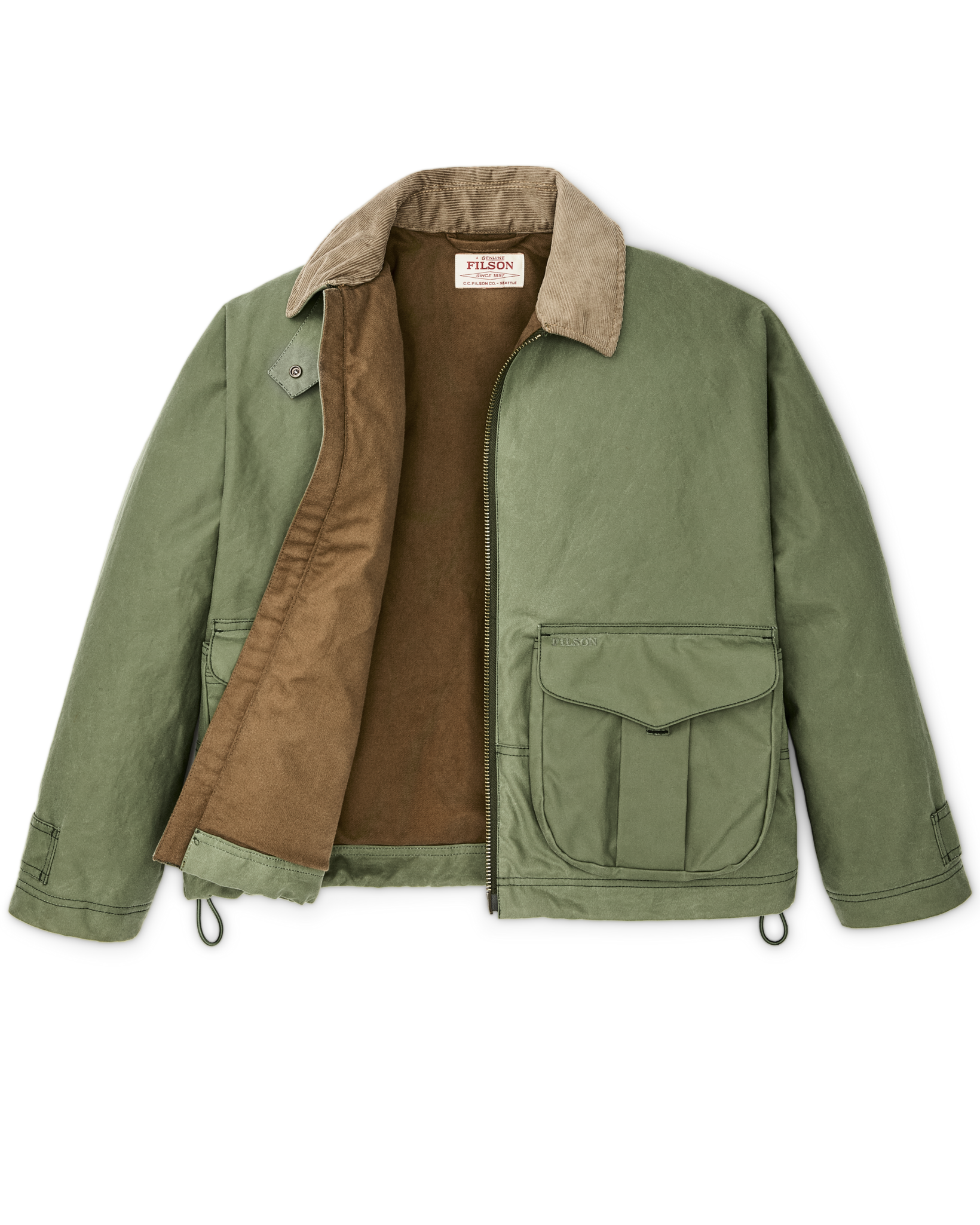 Women's Shelter Cloth Short Work Jacket - Sage Olive - Image 4