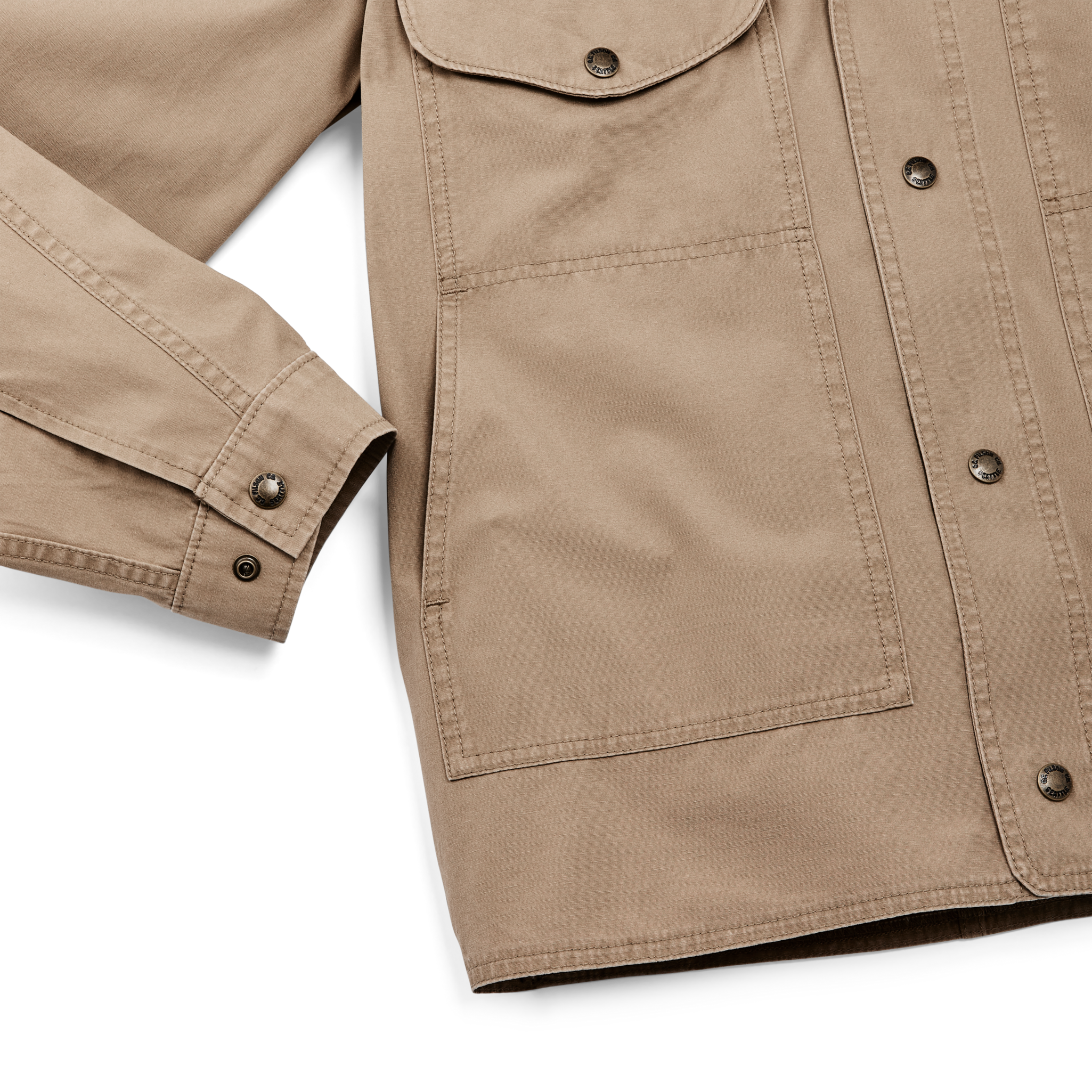 Safari Cloth Jacket - Safari Khaki - Image 5