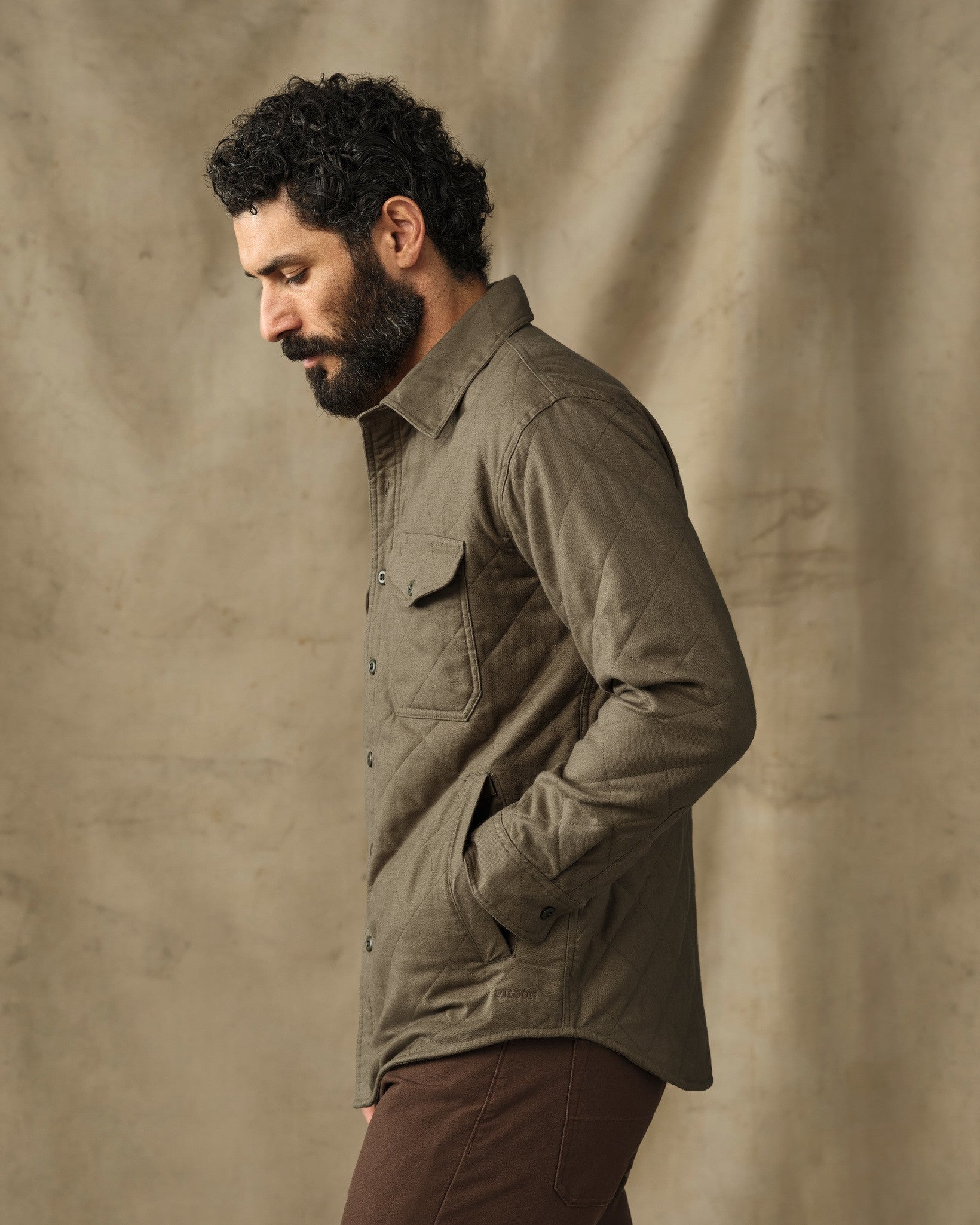 Insulated Flannel Jac-Shirt - Field Olive - Image 4