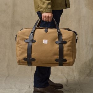 Alternative view of Medium Rugged Twill Duffle Bag - Tan