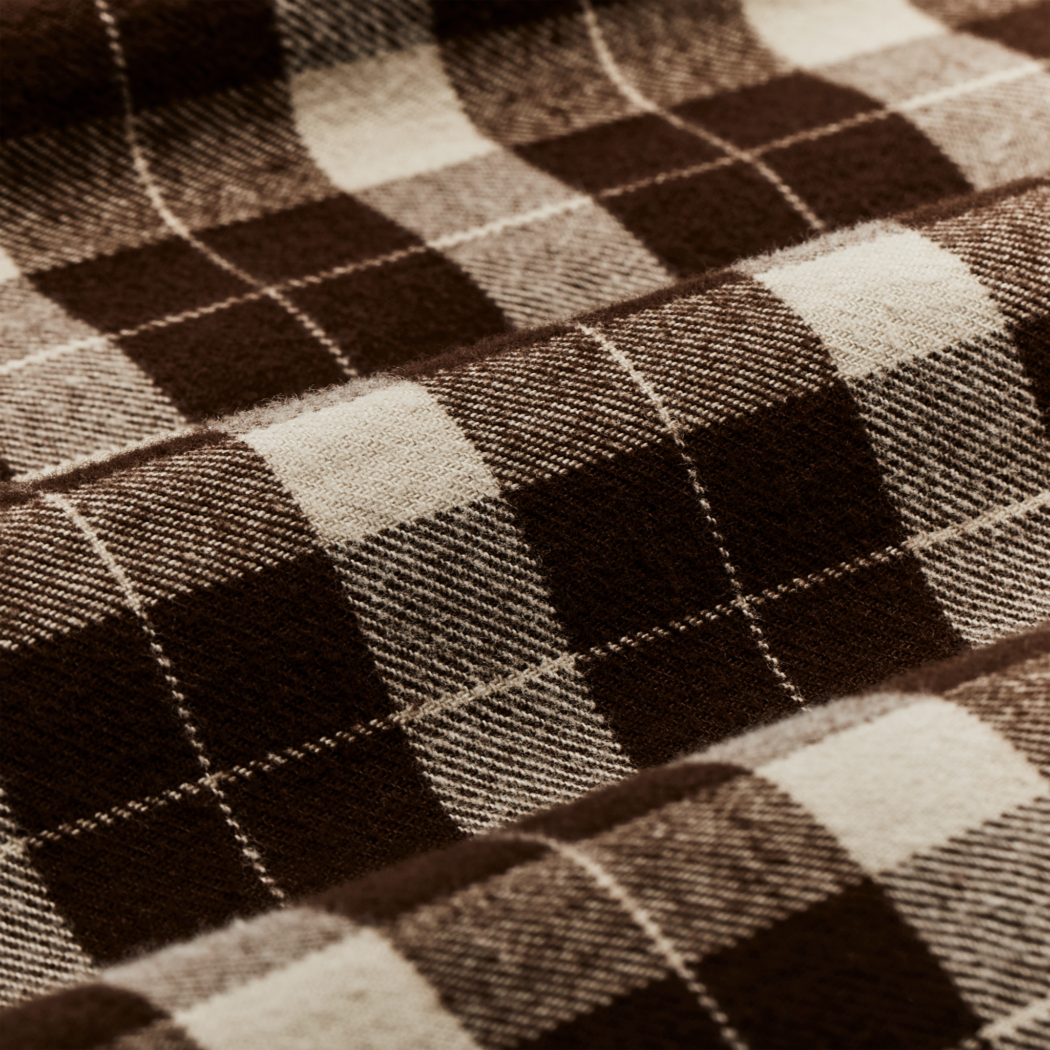 Alaskan Guide Shirt - Brown / Cream Plaid - Image 5