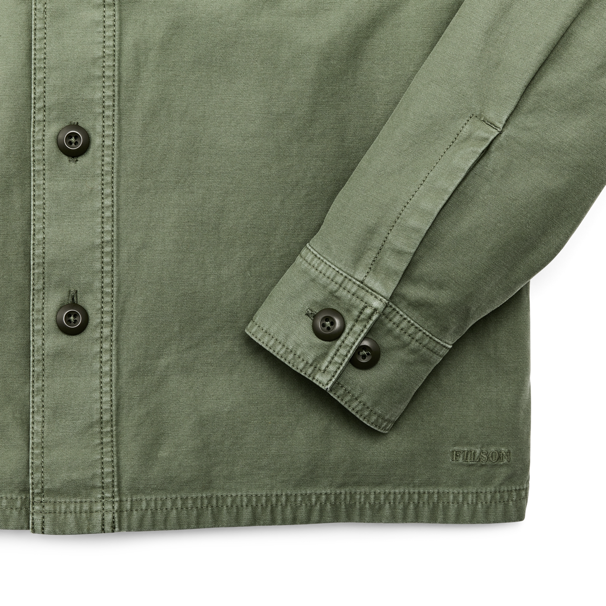 Field Jac-shirt - Washed Fatigue Green - Image 7