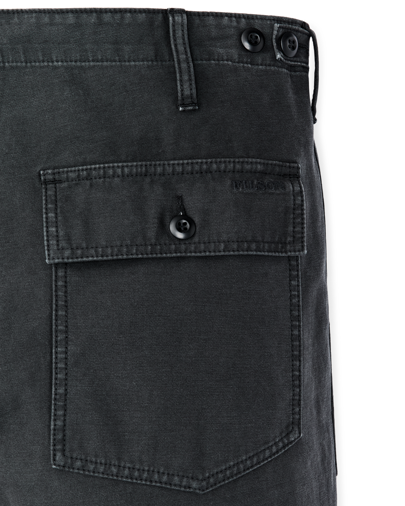 Field Supply Pants - Washed Faded Black - Image 8