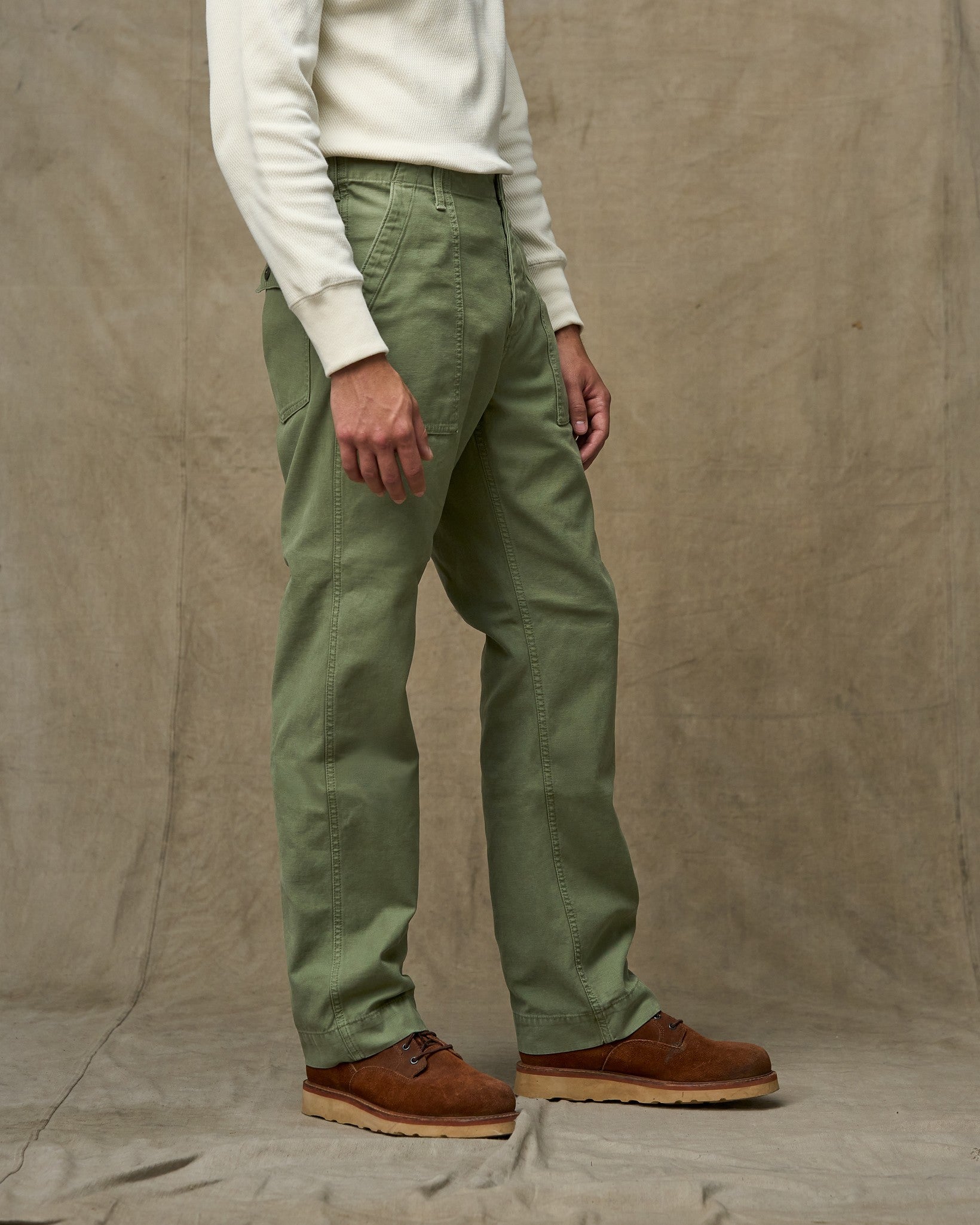 Field Supply Pants - Washed Fatigue Green - Image 3