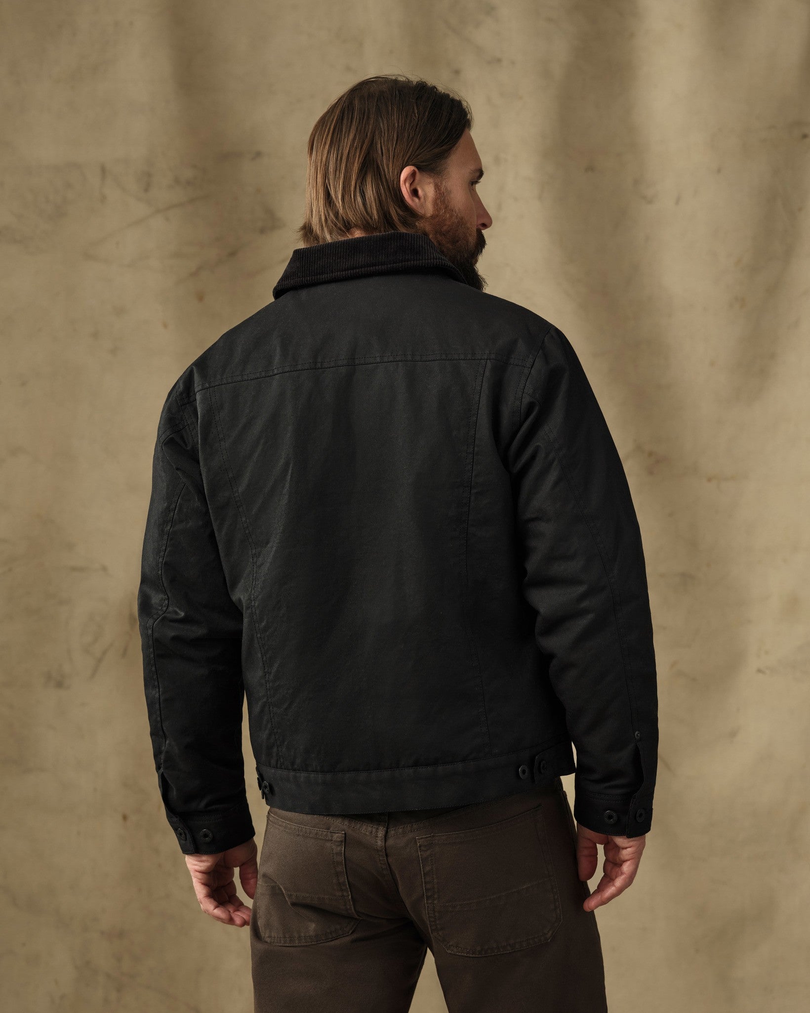 Insulated Short Cruiser Jacket - Black - Image 2