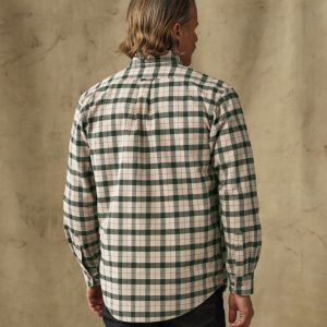 Alternative view of Alaskan Guide Shirt - Oatmeal / Pine Plaid