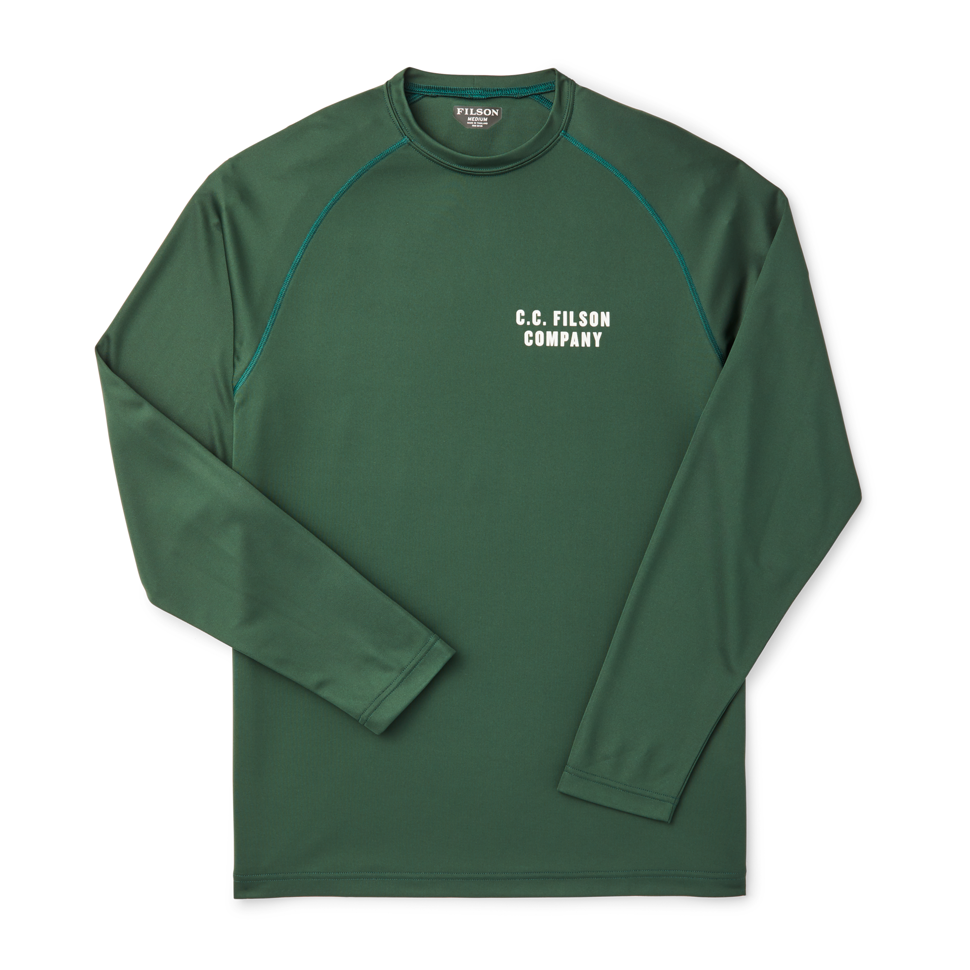Long Sleeve Barrier T-shirt - Dark Moss