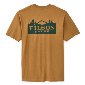 Alternative view of Frontier Logo T-shirt - Golden Tan / Scenic Mark