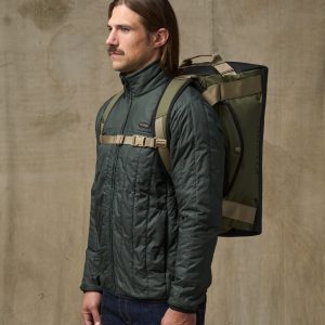 Alternative view of All-weather 40l Duffle - Olive / Black / Covert