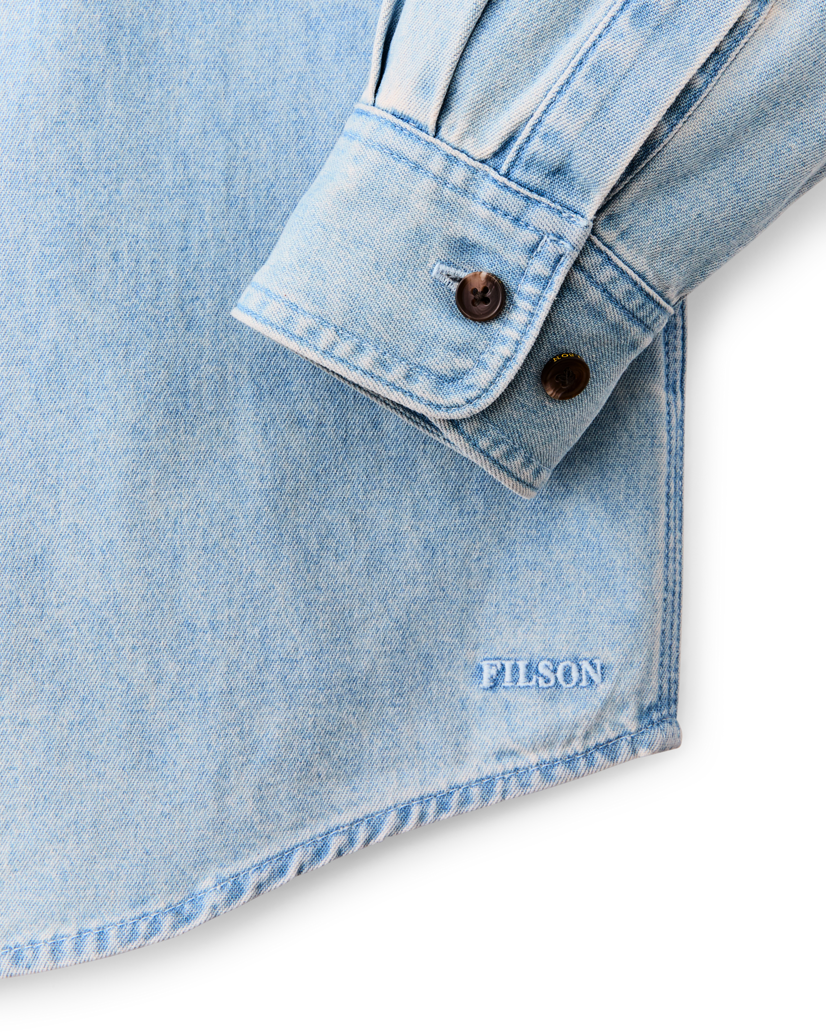 Denim Guide Shirt - Light Indigo - Image 7