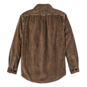 Alternative view of 6-wale Corduroy Shirt - Brown