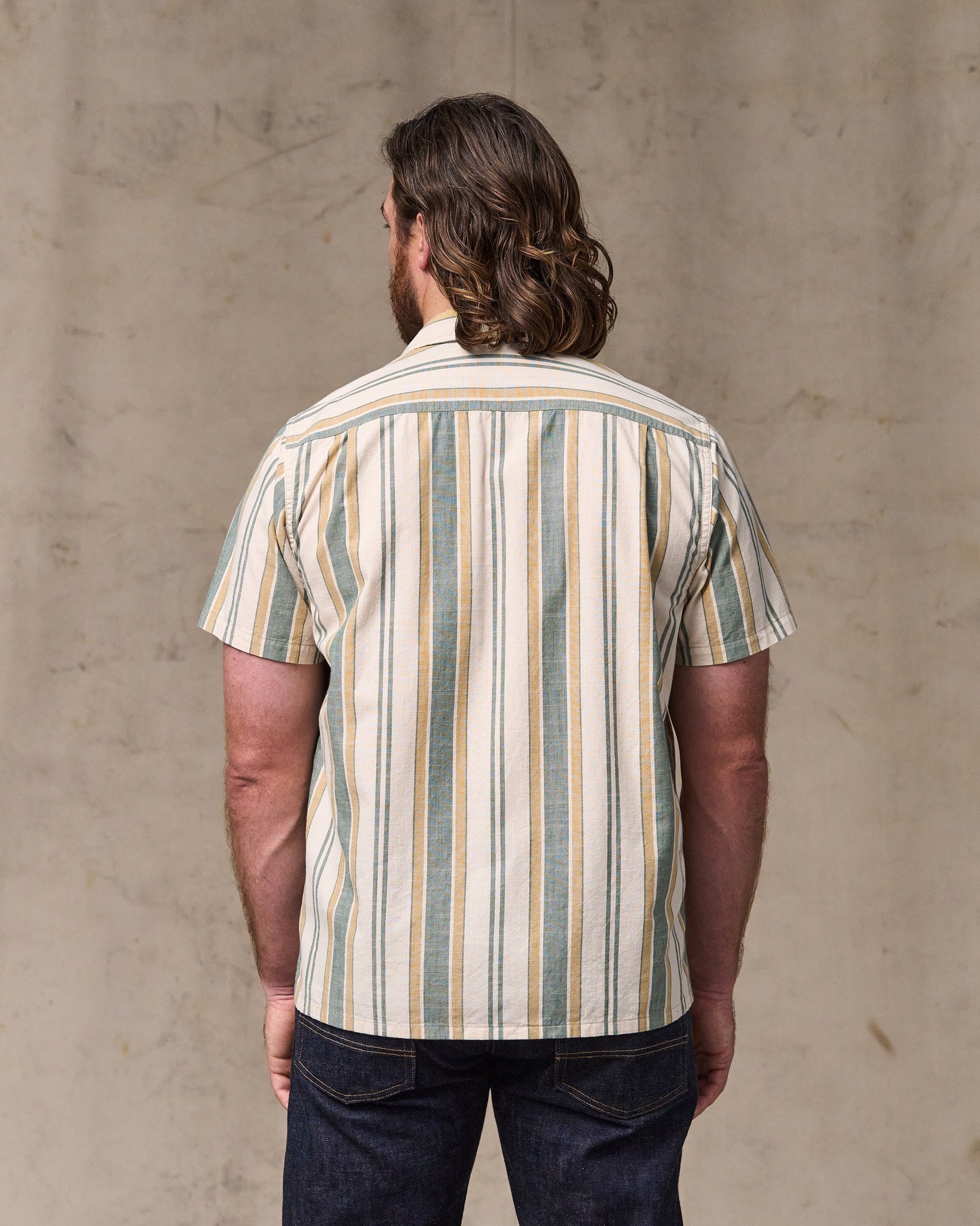 Chambray Camp Shirt - Natural / Khaki - Image 2