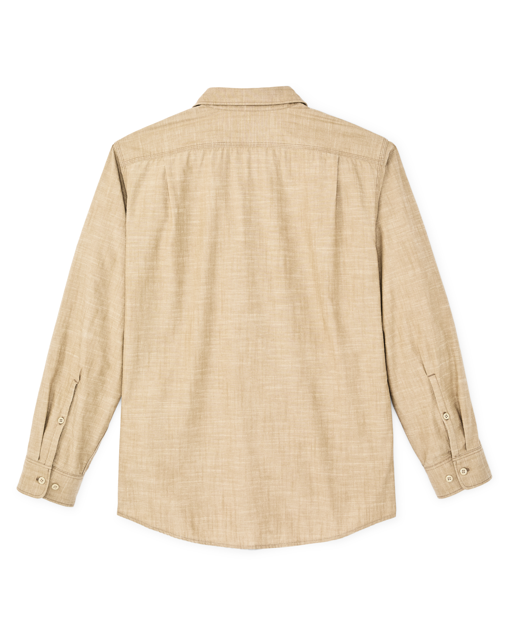 Chambray Cpo Shirt - Tan - Image 5