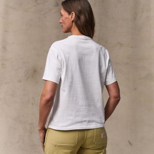 Alternative view of Women's Short Sleeve Pocket Tee - Bright White