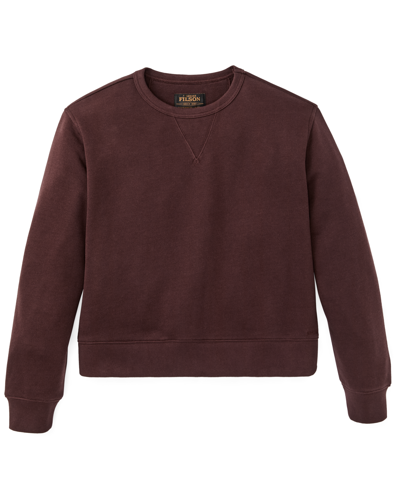 Women's French Terry Crewneck - Eagle Brown - Image 5