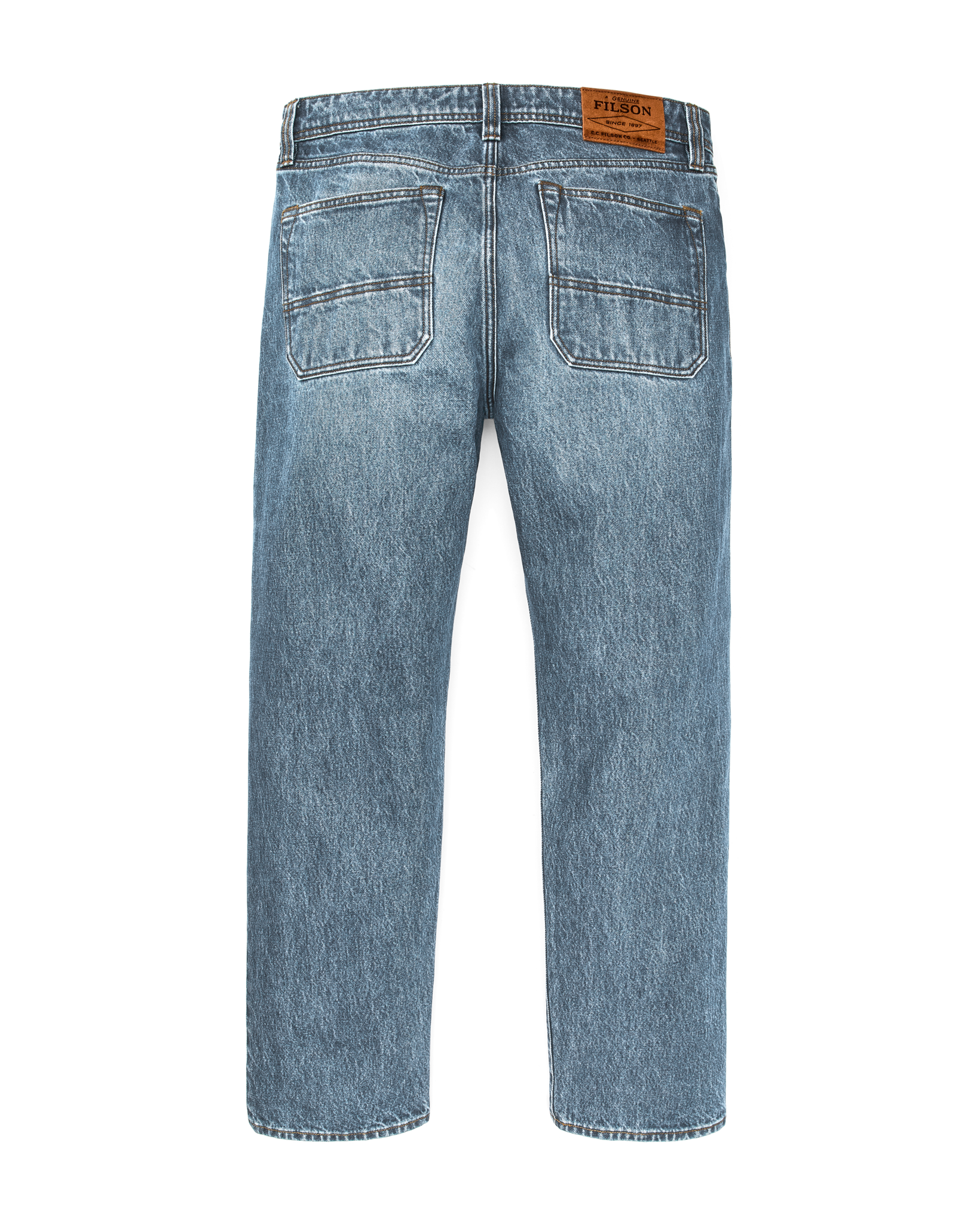 14-oz. Straight-Leg Jeans - Vintage Indigo - Image 4