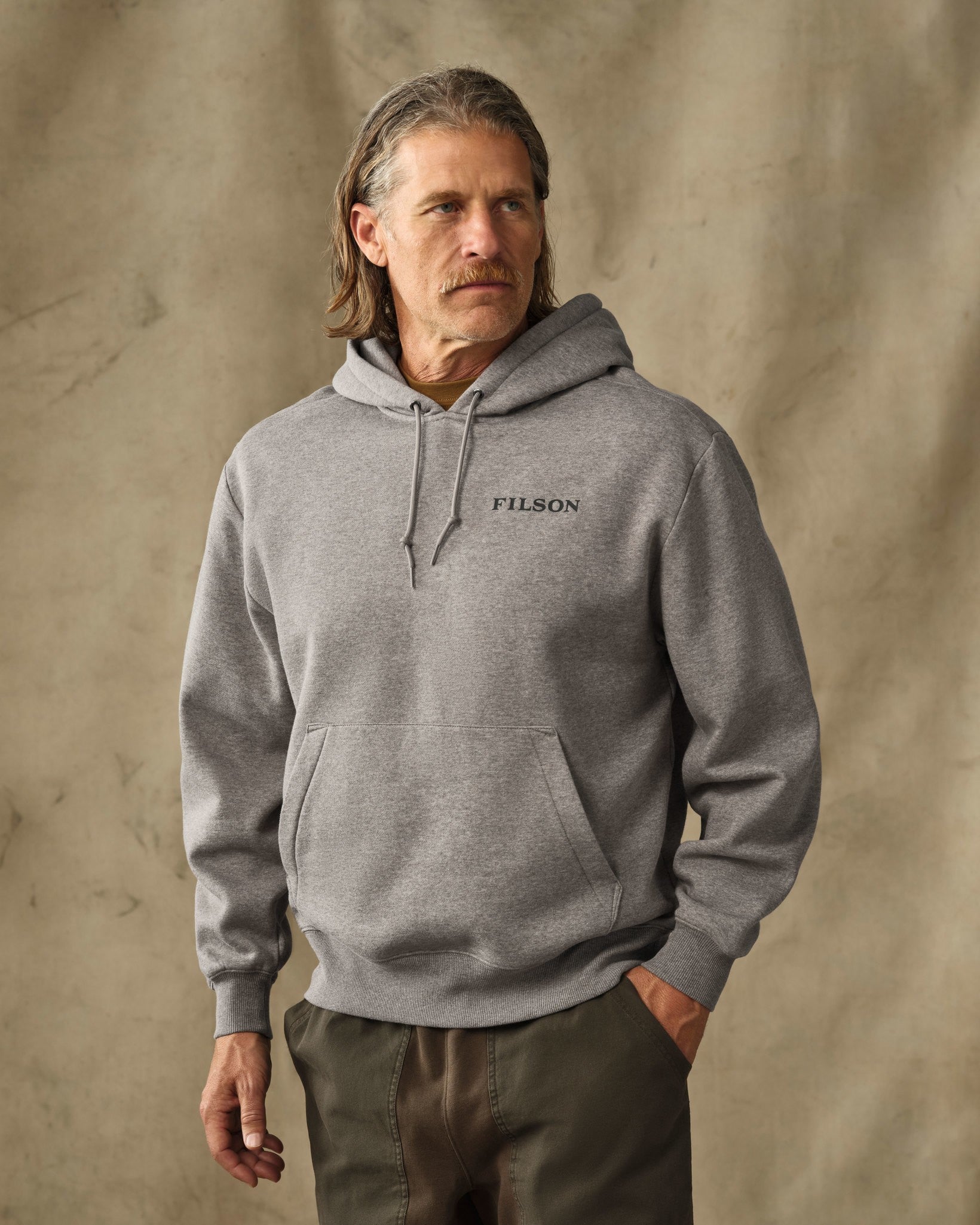 Scenic Graphic Hoodie - Vintage Heather Gray