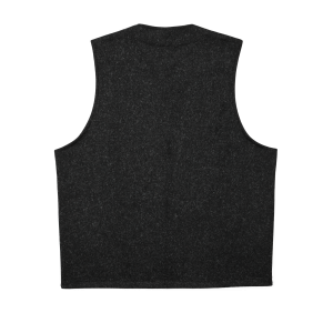 Alternative view of Mackinaw Wool Vest - Charcoal