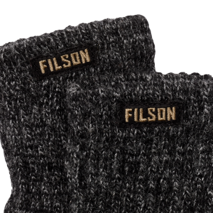 Alternative view of Full Finger Knit Gloves  - Charcoal
