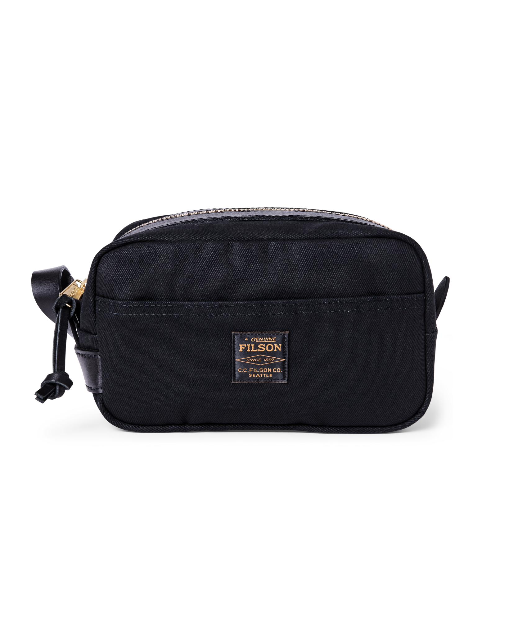 Rugged Twill Dopp Kit - Black