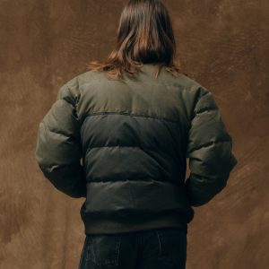 Alternative view of Down Bomber Jacket - Otter Green