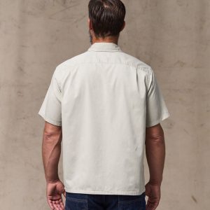Alternative view of Short Sleeve 4.5-oz. Twill Shirt - Gray Sky