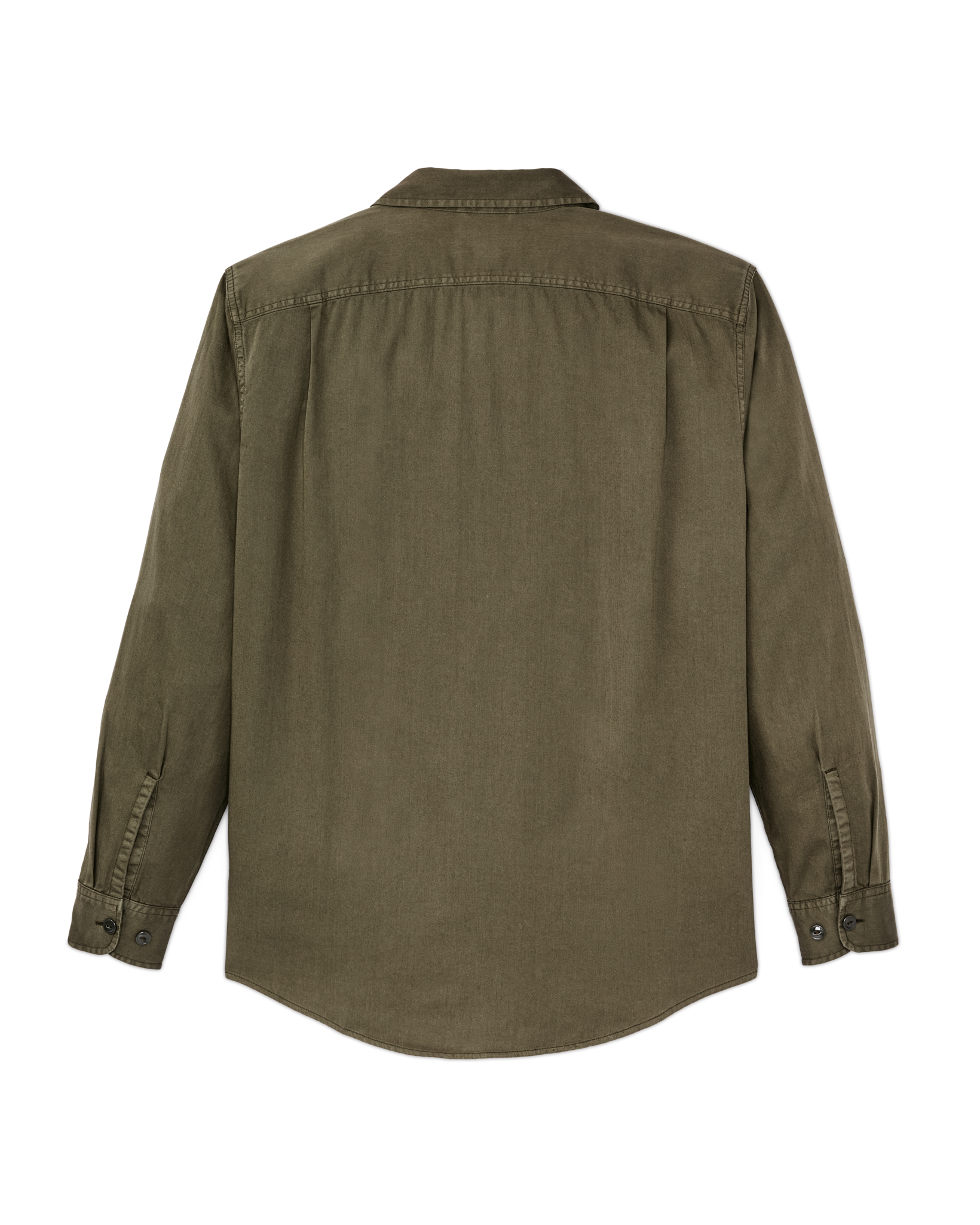 4.5-oz. Twill Shirt - Military Olive - Image 2