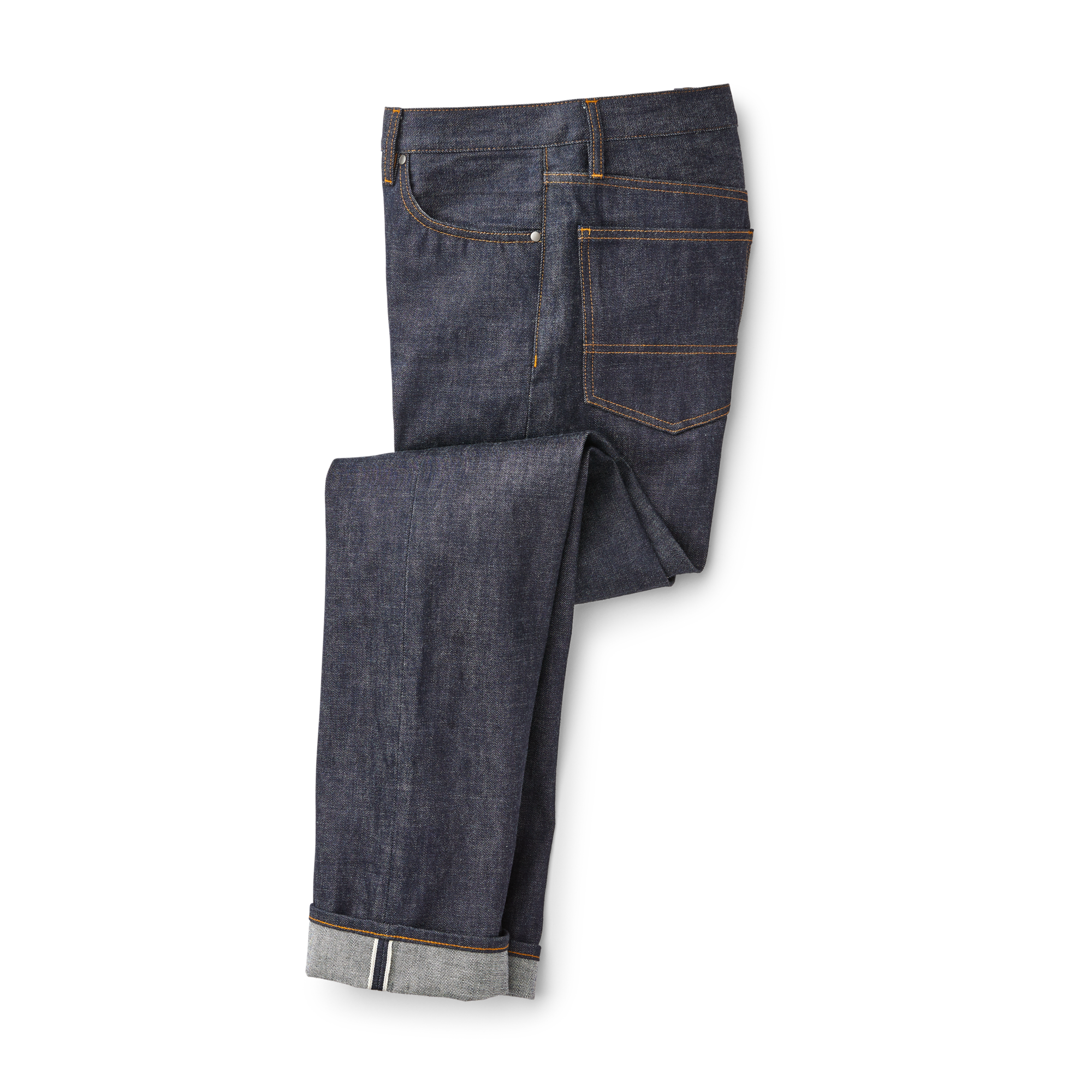 Rail-splitter Selvedge Jeans - Raw Indigo - Image 3