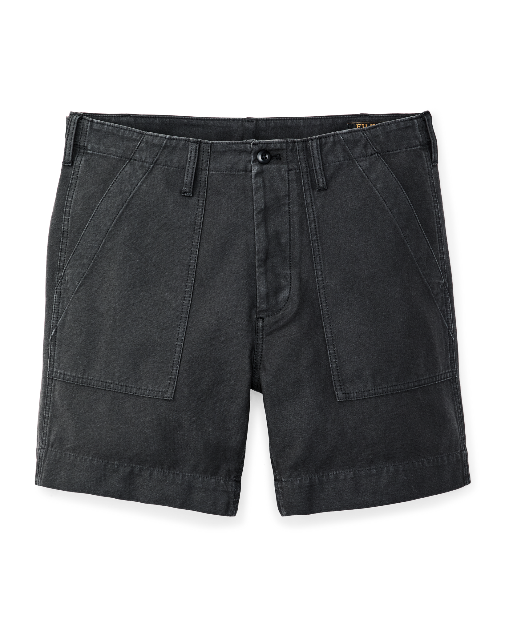 Field Supply Shorts - Washed Faded Black - Image 5