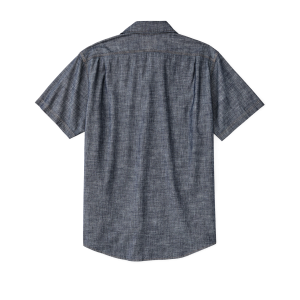 Alternative view of Short Sleeve Chambray Shirt  - Rinse Indigo