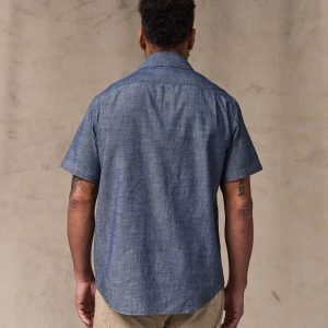 Alternative view of Short Sleeve Chambray Shirt - Vintage Fade