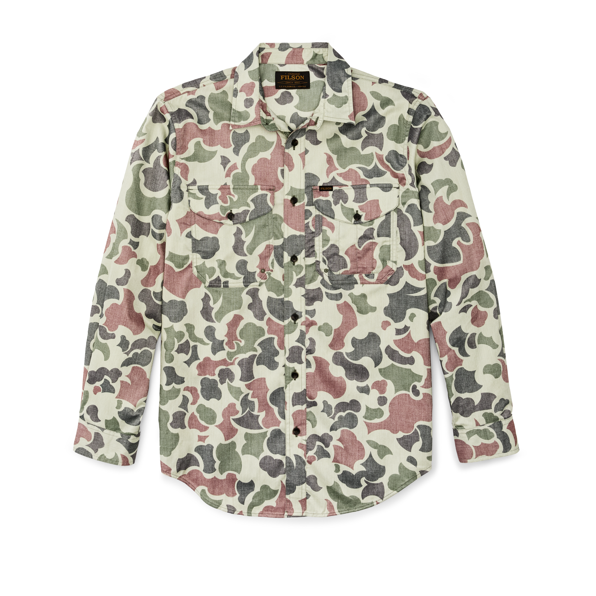 Twin Lakes Sport Shirt - Shrub Camo