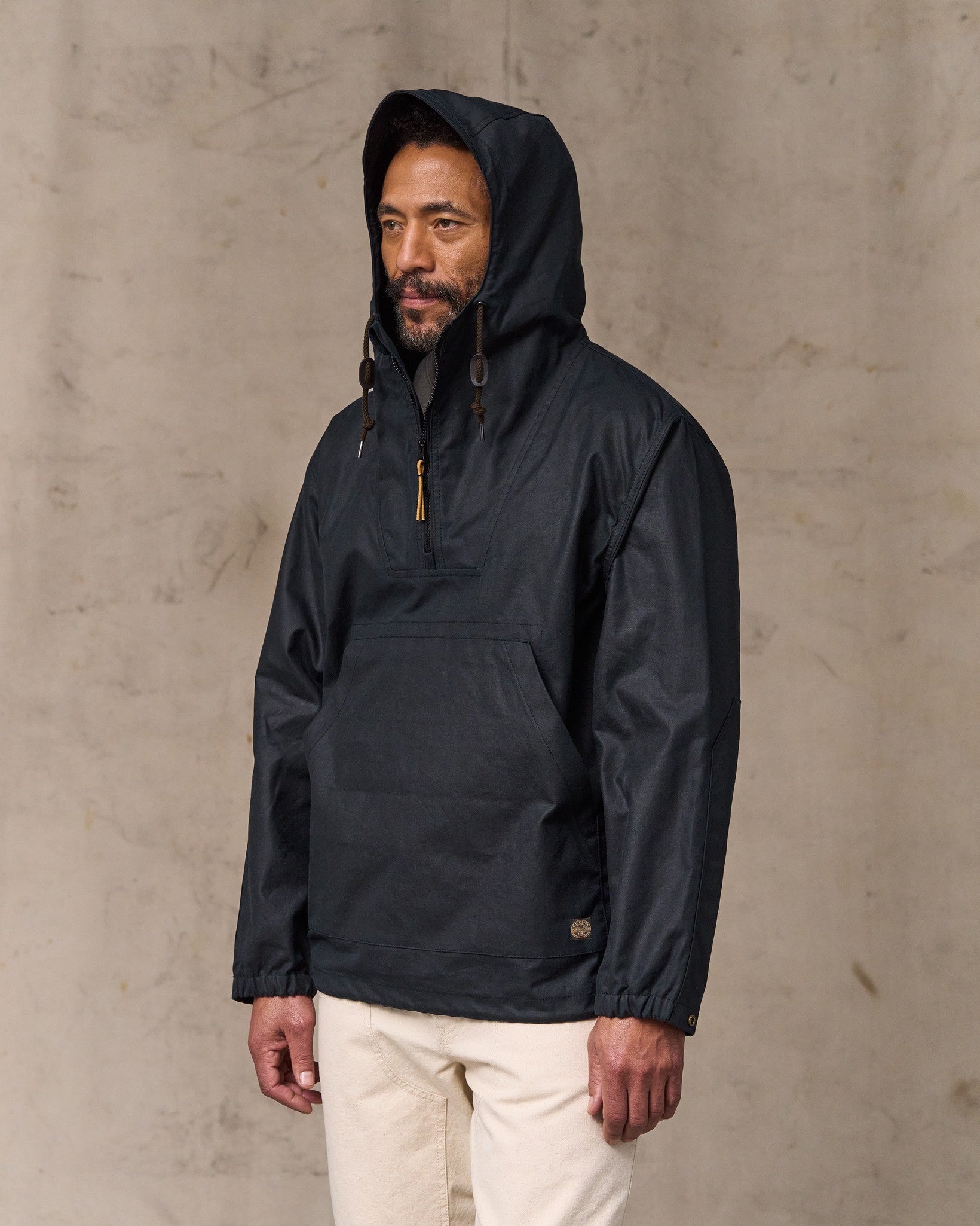 Shelter Cloth Waxed Anorak - Harbor Blue - Image 4