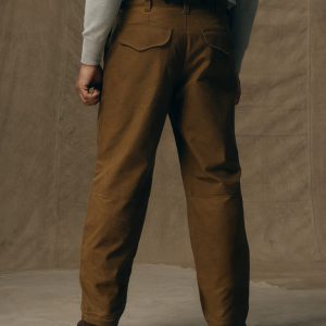 Alternative view of Oil Finish Double Tin Cloth Pants - Dark Tan