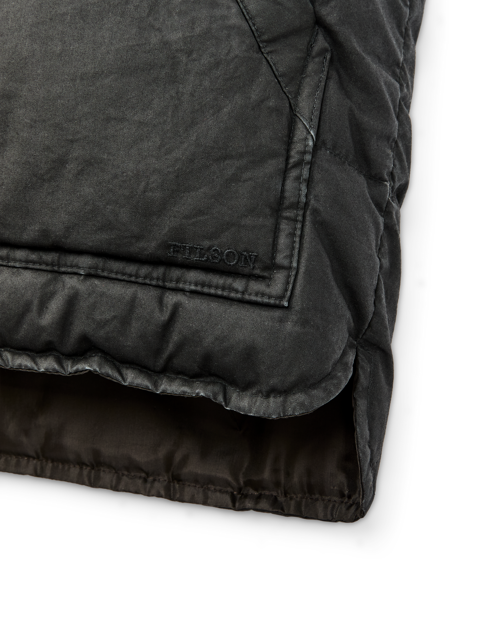 Women's Heritage Cotton Down Vest - Black - Image 8