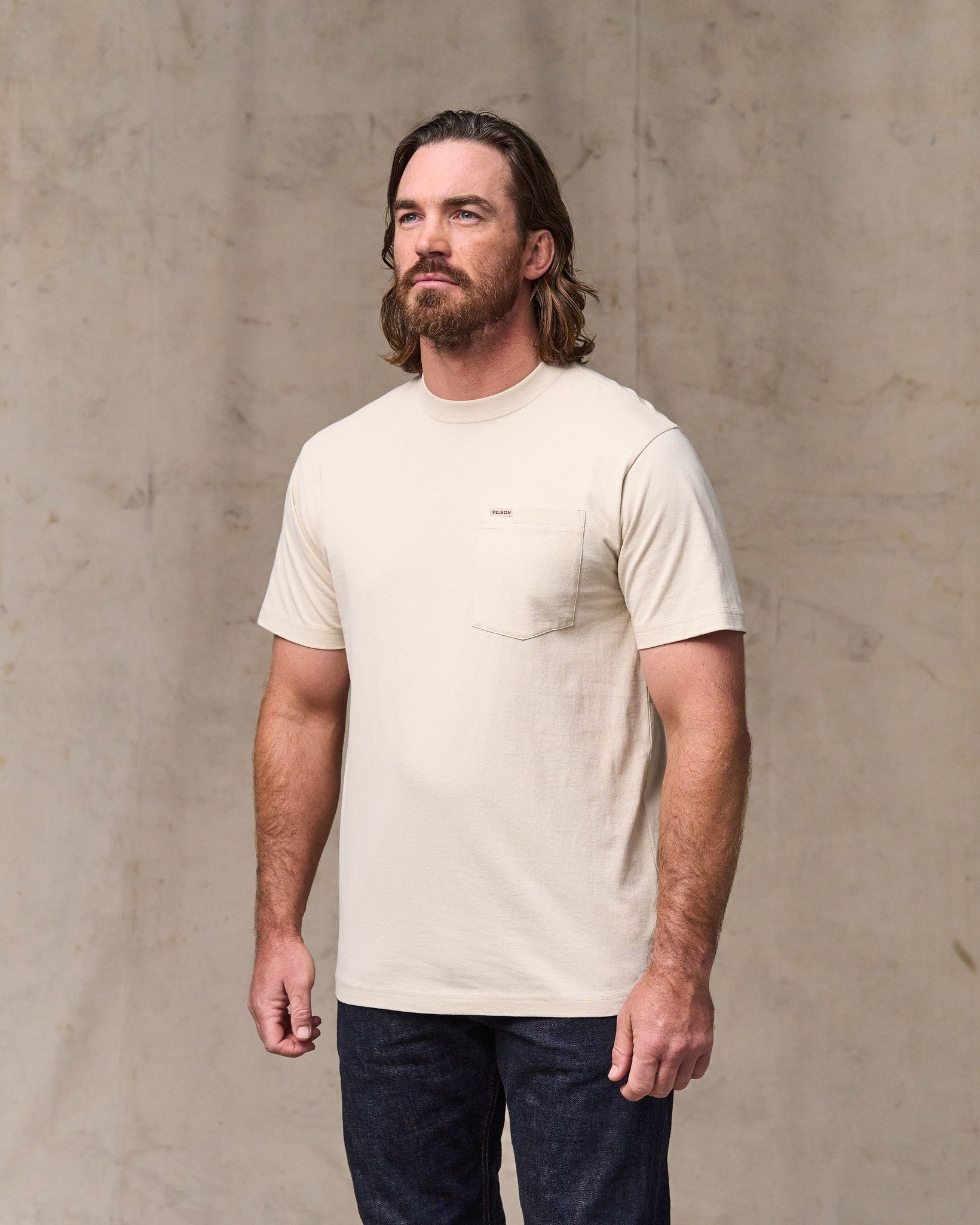 Outfitter Pocket T-shirt - Natural - Image 4
