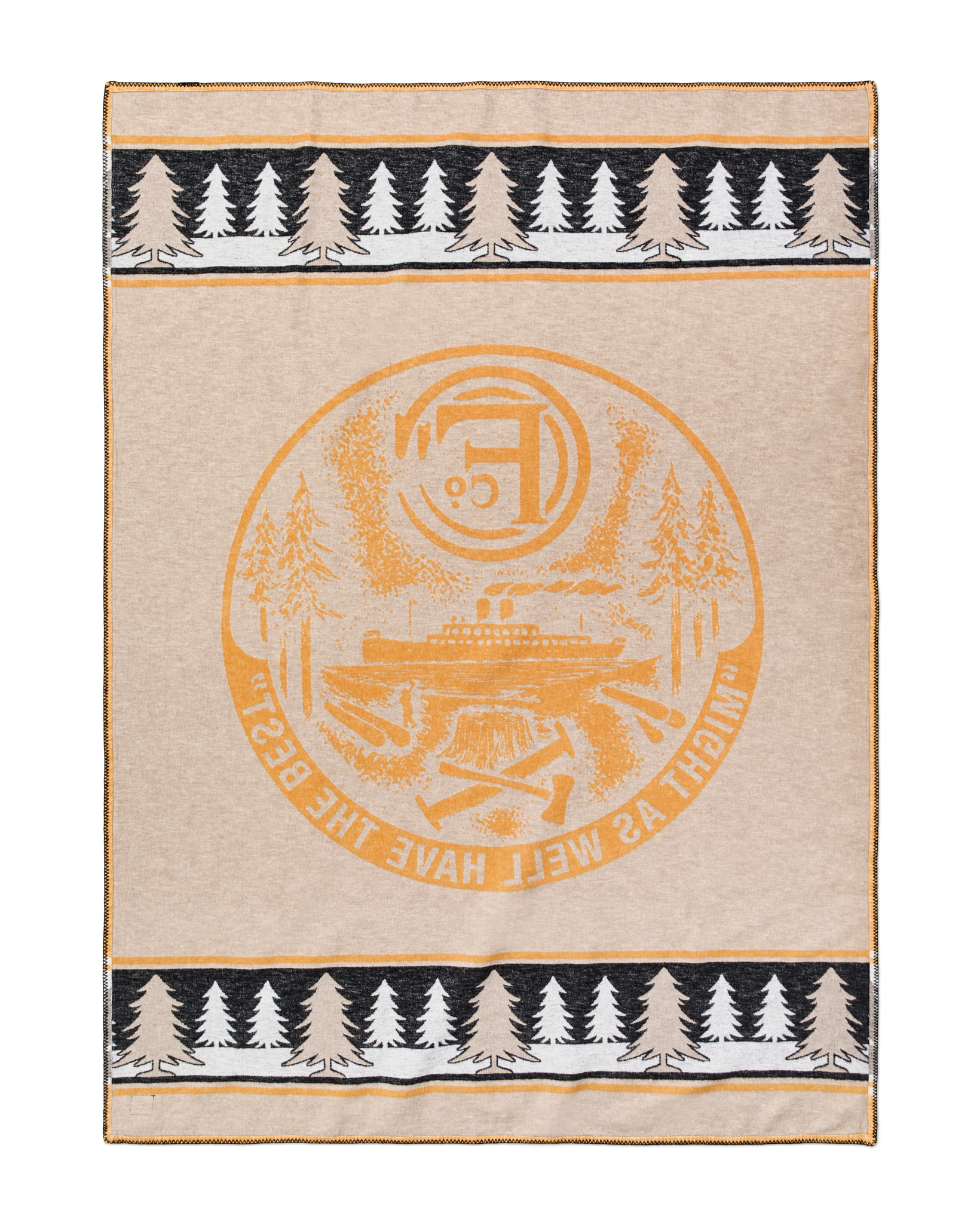Forestry Cotton Blanket - Buckthorn Brown - Image 2