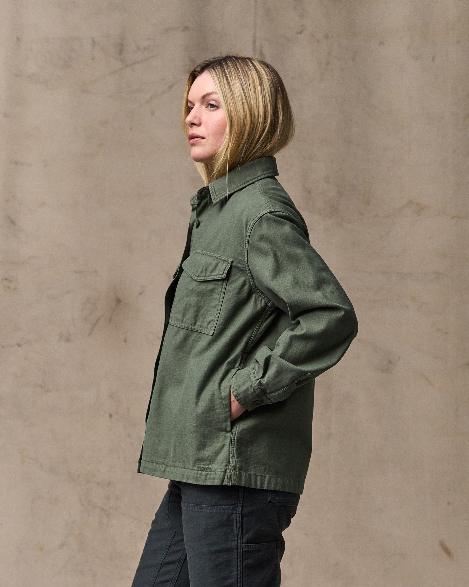 Women's Field Jac-Shirt - Service Green - Image 3