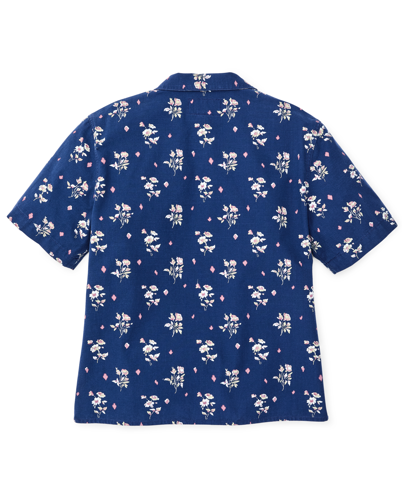 Women's Camp Shirt - Indigo / Floral - Image 5